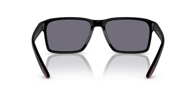 Prada Linea Rossa SPS05Y Matte Black/Dark Grey Red Tuning Mirror #colour_matte-black-dark-grey-red-tuning-mirror