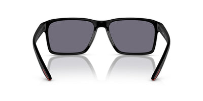 Prada Linea Rossa SPS05Y Matte Black/Dark Grey Red Tuning Mirror #colour_matte-black-dark-grey-red-tuning-mirror