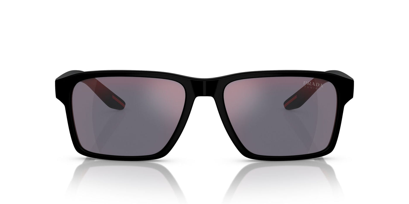 Prada Linea Rossa SPS05Y Matte Black/Dark Grey Red Tuning Mirror #colour_matte-black-dark-grey-red-tuning-mirror