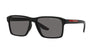 Prada Sport Linea Rossa SPS05Y Black Rubber/Dark Grey Polarised #colour_black-rubber-dark-grey-polarised