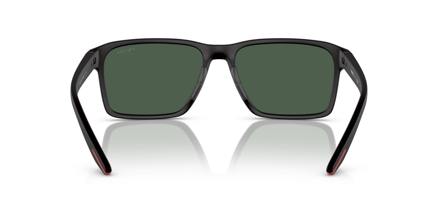 Prada Linea Rossa SPS05Y Black Rubber/Tuning Dark Green #colour_black-rubber-tuning-dark-green