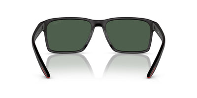 Prada Linea Rossa SPS05Y Black Rubber/Tuning Dark Green #colour_black-rubber-tuning-dark-green