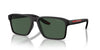 Prada Linea Rossa SPS05Y Black Rubber/Tuning Dark Green #colour_black-rubber-tuning-dark-green