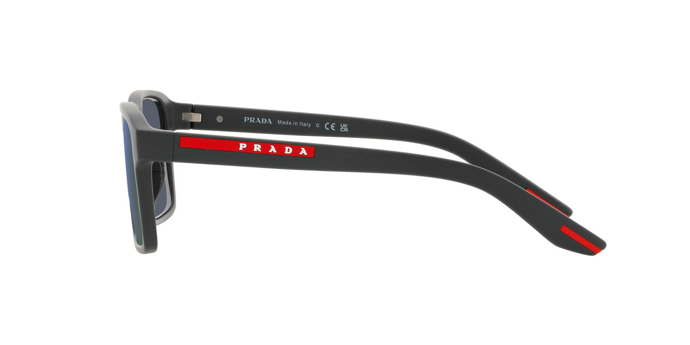 Prada Sport Linea Rossa SPS05Y Grey Rubber/Dark Blue Violet Mirror #colour_grey-rubber-dark-blue-violet-mirror