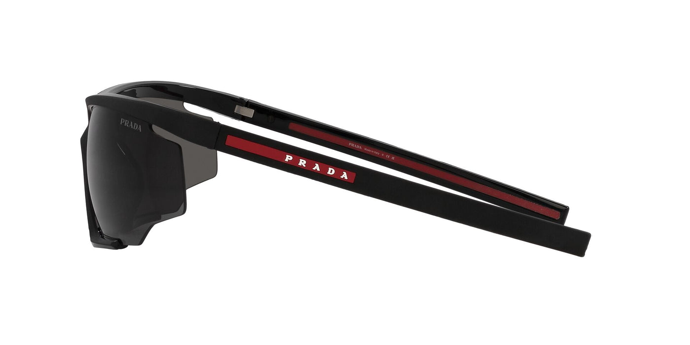 Prada Sport Linea Rossa SPS07Y Black/Black Rubber/Dark Grey #colour_black-black-rubber-dark-grey