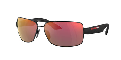 Prada Linea Rossa SPS50Z Matte Black/Dark Grey Orange #colour_matte-black-dark-grey-orange