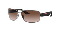 Prada Linea Rossa SPS50Z Gunmetal/Brown Gradient #colour_gunmetal-brown-gradient