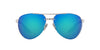 Prada Sport Linea Rossa SPS51Y Silver/Light Green Blue Mirror #colour_silver-light-green-blue-mirror