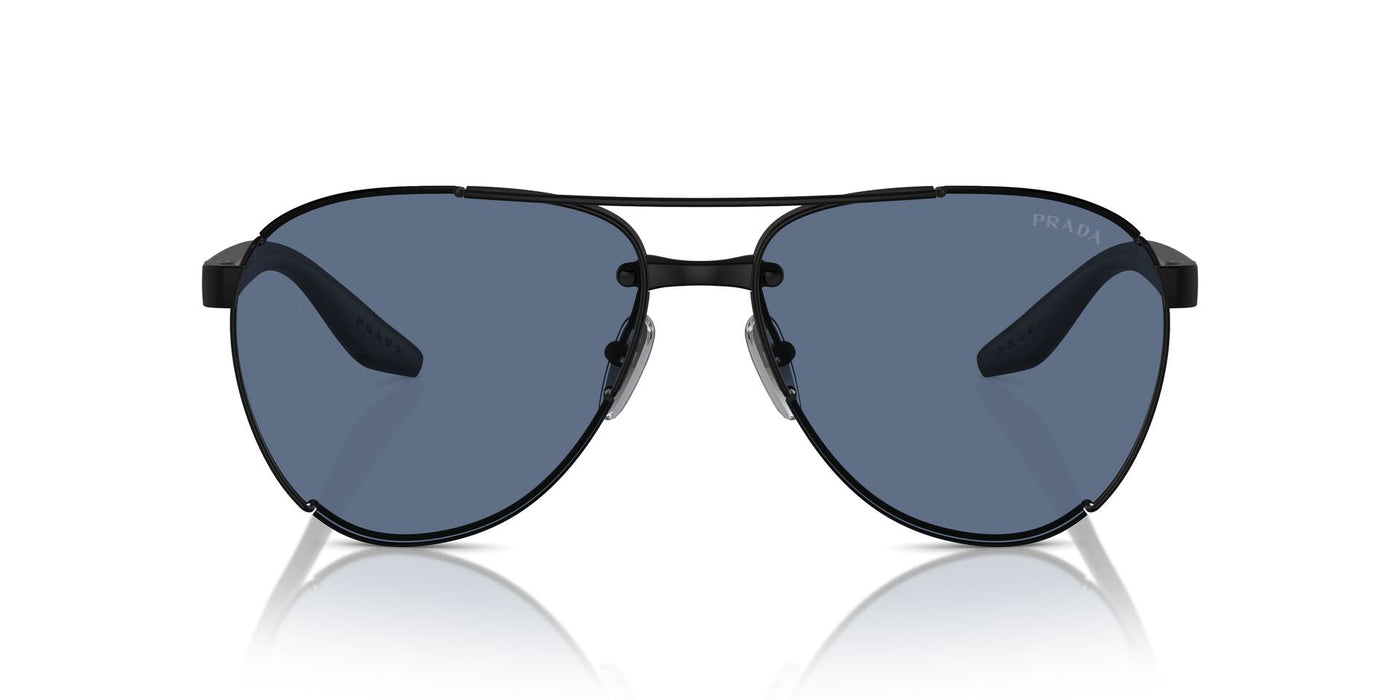 Prada Linea Rossa SPS51Y Matte Black/Dark Blue #colour_matte-black-dark-blue