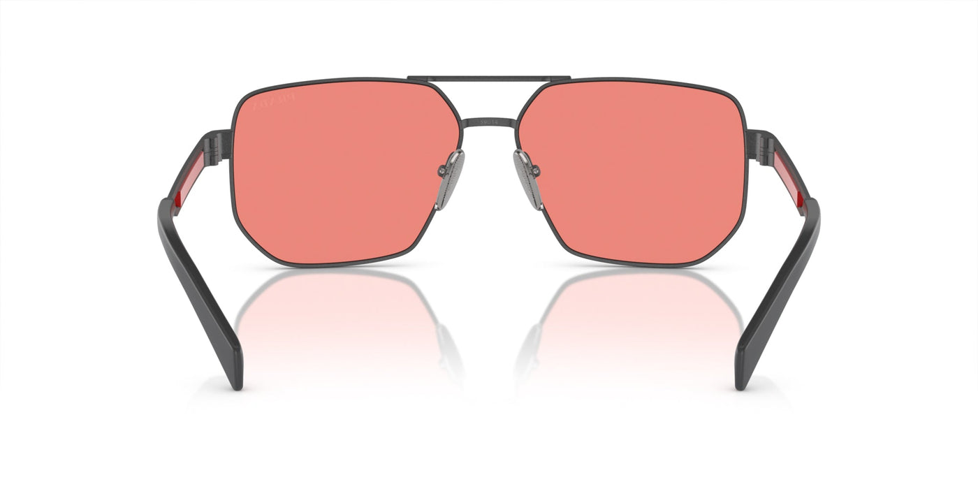Prada Linea Rossa SPS51Z Matte Grey/Pink #colour_matte-grey-pink