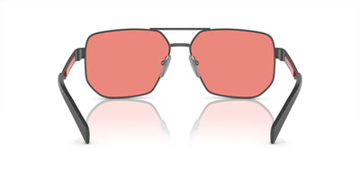 Prada Linea Rossa SPS51Z Matte Grey/Pink #colour_matte-grey-pink