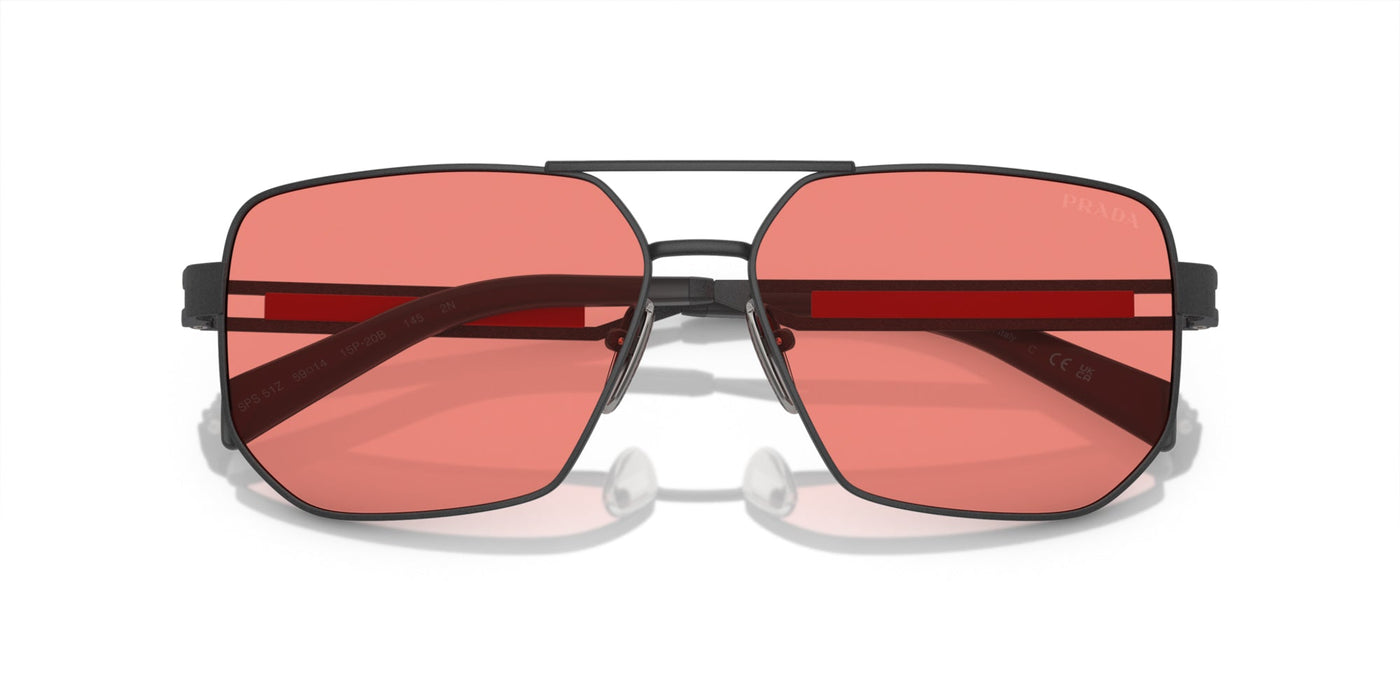 Prada Linea Rossa SPS51Z Matte Grey/Pink #colour_matte-grey-pink