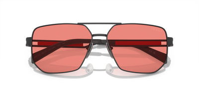 Prada Linea Rossa SPS51Z Matte Grey/Pink #colour_matte-grey-pink