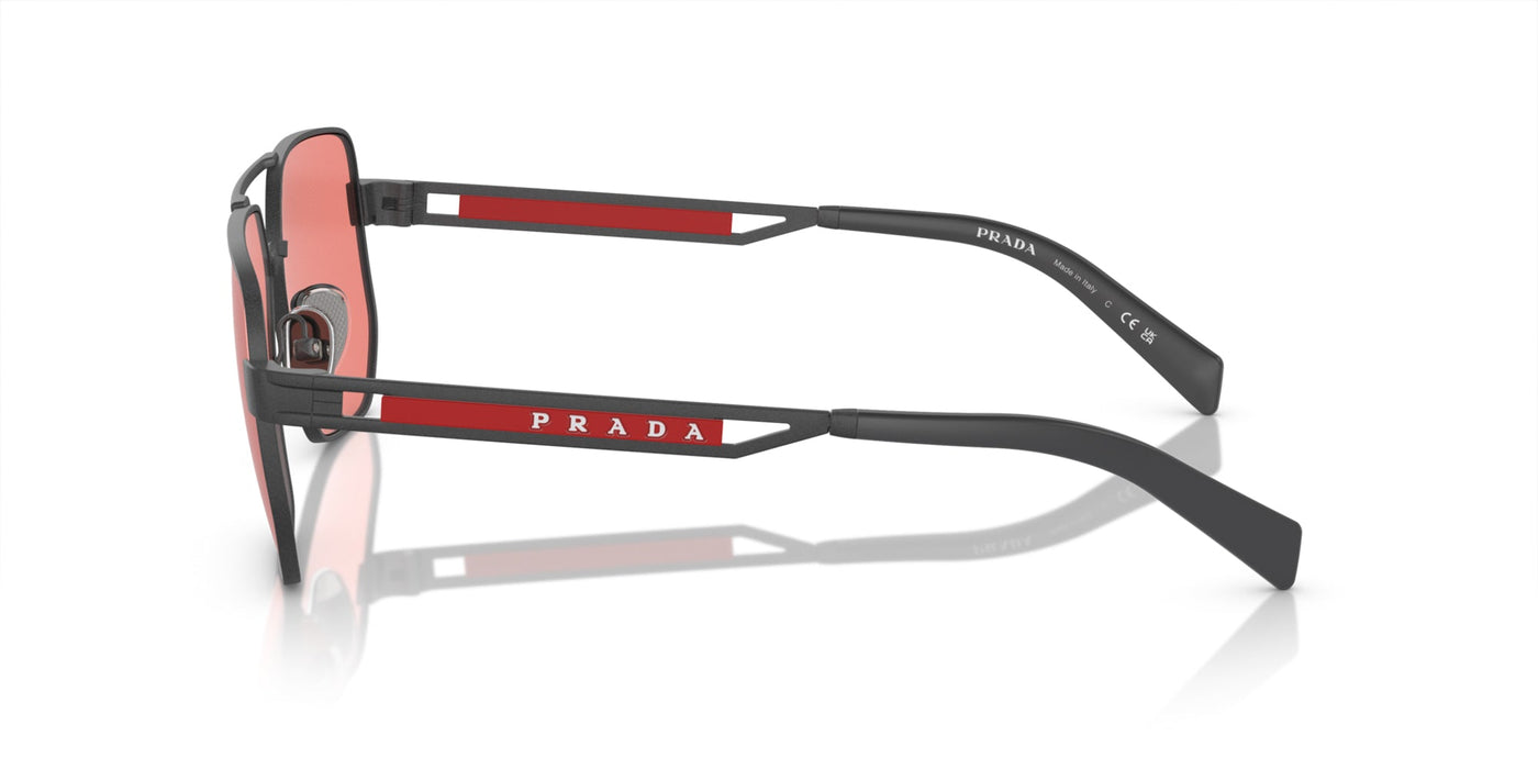 Prada Linea Rossa SPS51Z Matte Grey/Pink #colour_matte-grey-pink