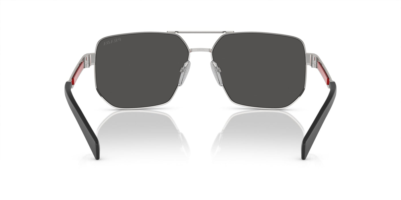 Prada Linea Rossa SPS51Z Silver/Dark Grey #colour_silver-dark-grey