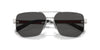 Prada Linea Rossa SPS51Z Silver/Dark Grey #colour_silver-dark-grey