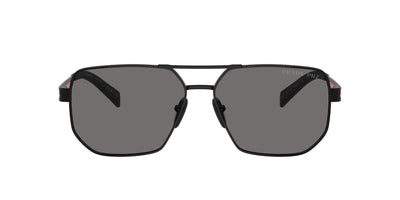 Prada Linea Rossa SPS51Z Matte Black/Dark Grey Polarised #colour_matte-black-dark-grey-polarised