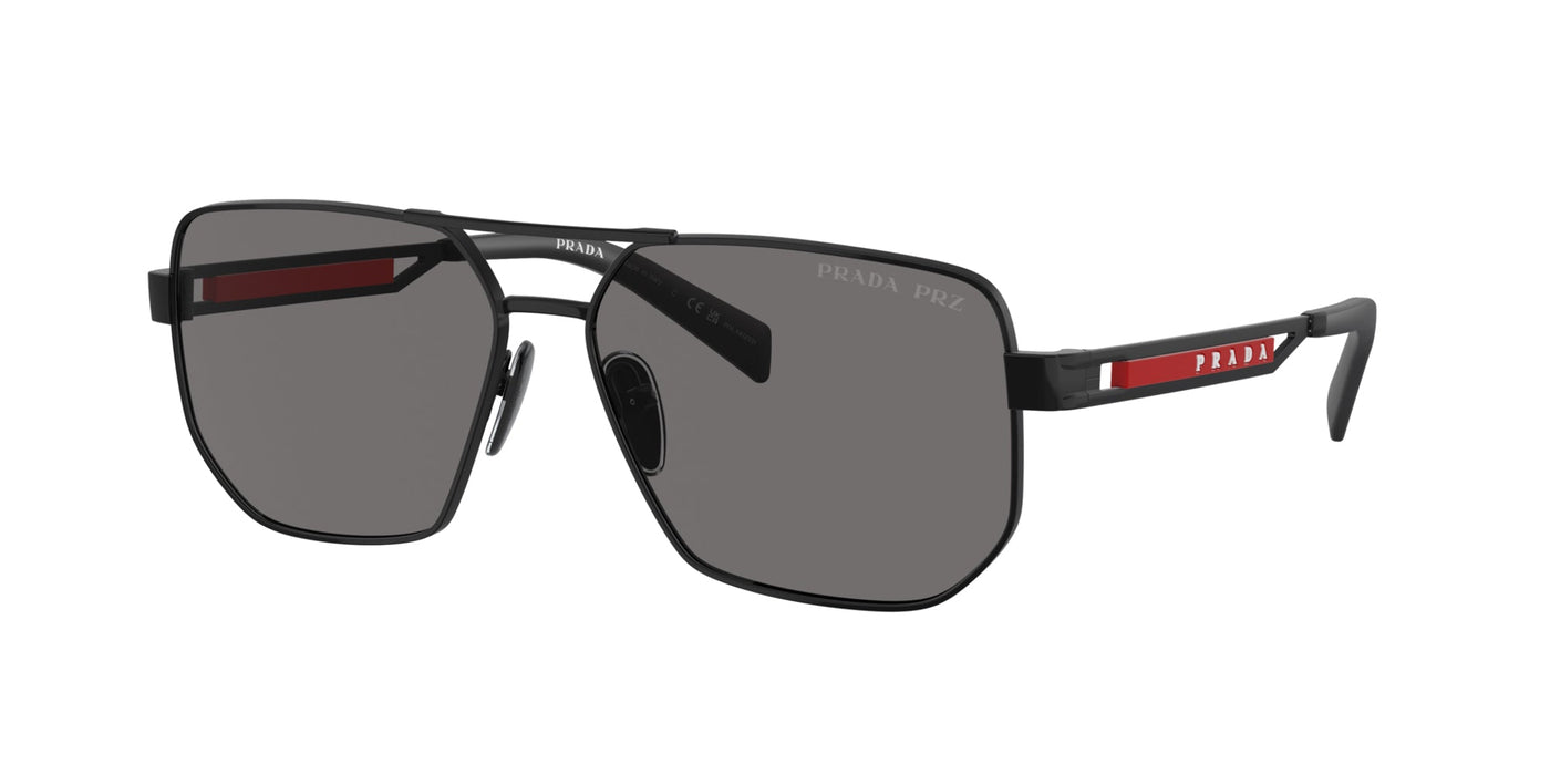 Prada Linea Rossa SPS51Z Matte Black/Dark Grey Polarised #colour_matte-black-dark-grey-polarised