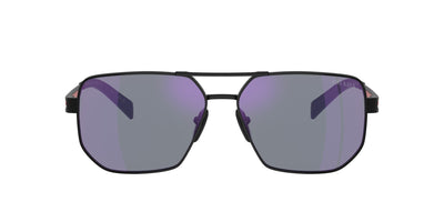 Prada Linea Rossa SPS51Z Matte Black/Dark Blue Violet Mirror #colour_matte-black-dark-blue-violet-mirror