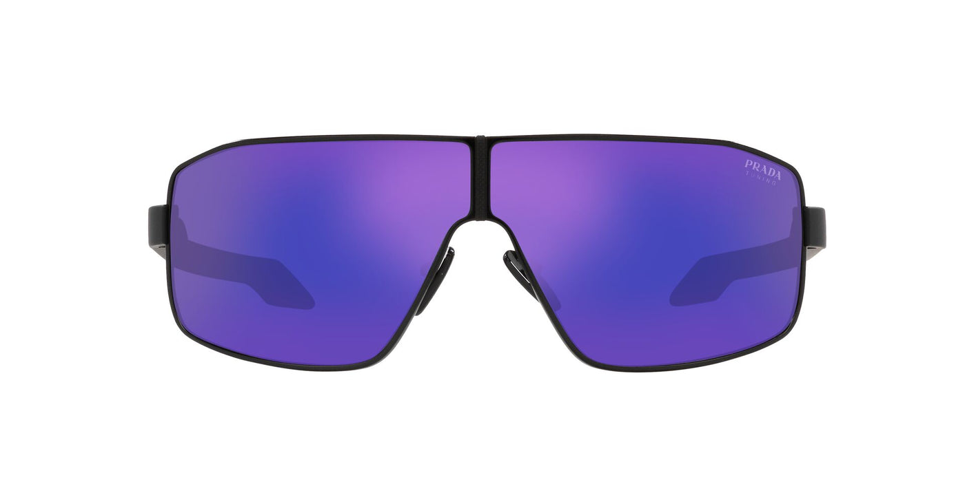 Prada Sport Linea Rossa SPS54Y Matte Black/Dark Blue Violet Mirror #colour_matte-black-dark-blue-violet-mirror