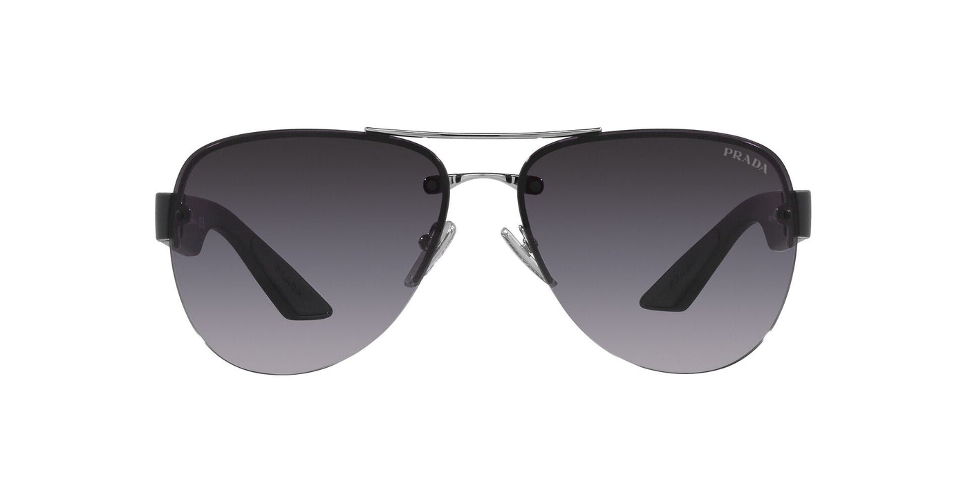 Prada Sport Linea Rossa SPS55Y Silver/Grey Gradient #colour_silver-grey-gradient