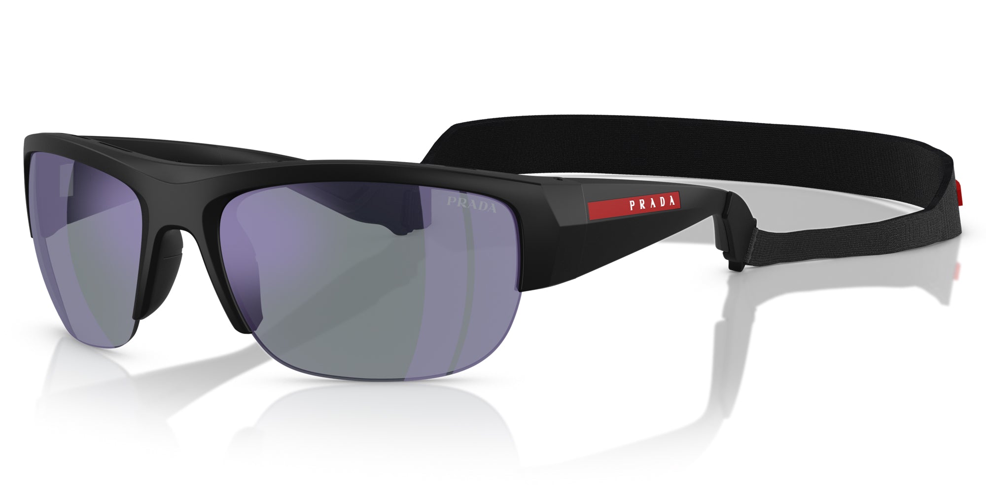 Prada Linea Rossa SPS A01 Rectangle Sunglasses | Fashion Eyewear