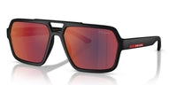 Prada Linea Rossa SPSA06S#colour_black-rubber-dark-grey-blue-red-mirror