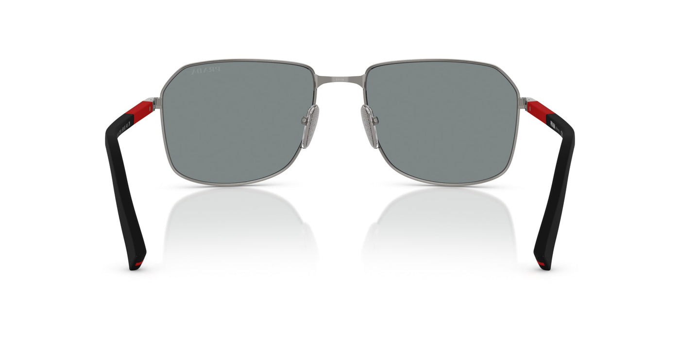 Prada Linea Rossa SPS A51 Gunmetal/Dark Blue Violet Mirror #colour_gunmetal-dark-blue-violet-mirror