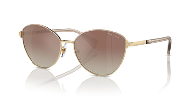 Ralph by Ralph Lauren RA4145 Shiny Pale Gold/Clear Brown Gradient #colour_shiny-pale-gold-clear-brown-gradient