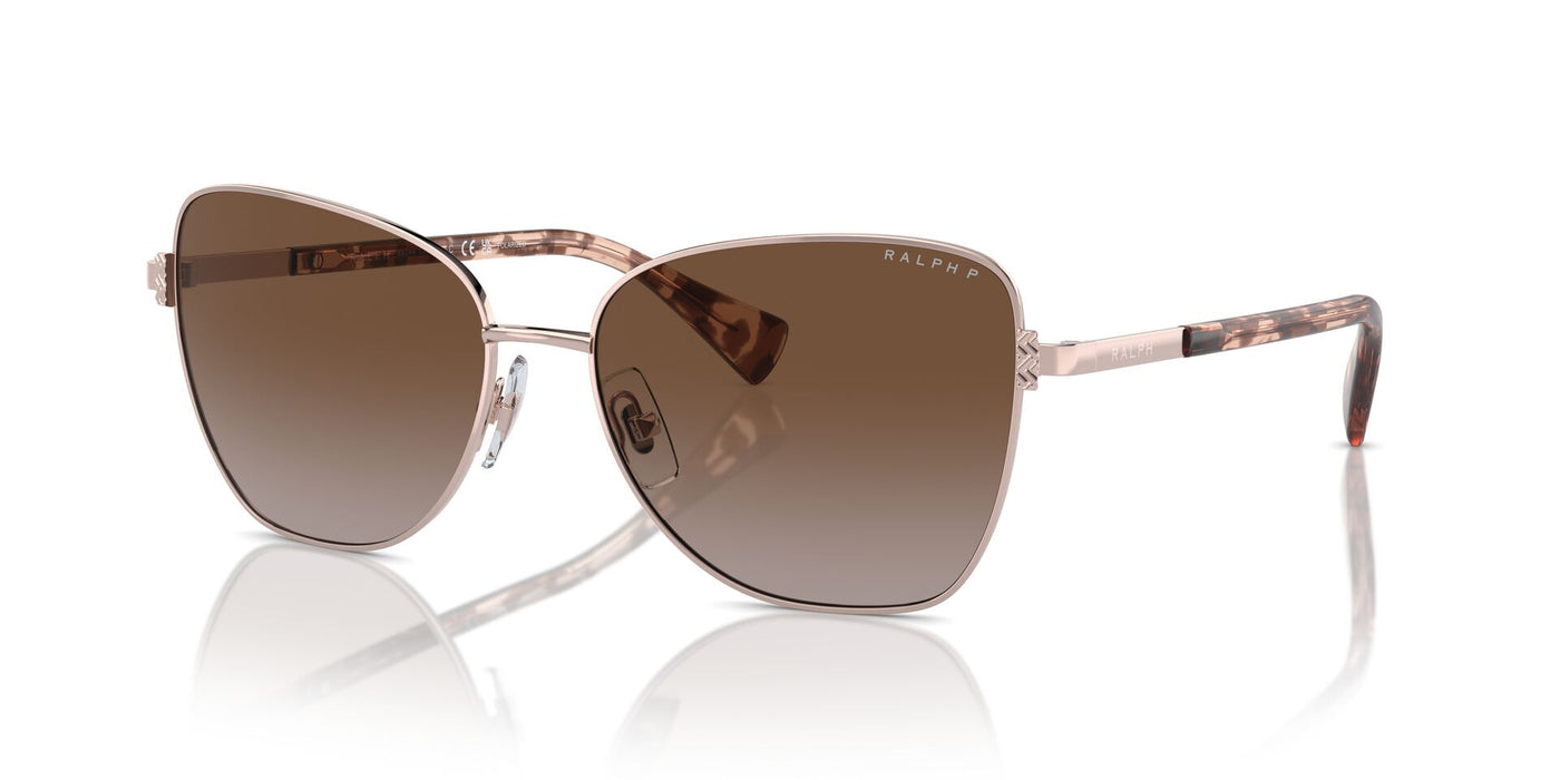 Ralph by Ralph Lauren RA4146 Shiny Rose Gold/Brown Polarised Gradient #colour_shiny-rose-gold-brown-polarised-gradient