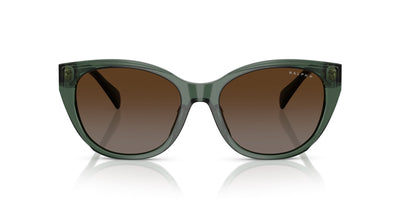 Ralph by Ralph Lauren RA5324U Shiny Transparent Green/Brown Polarised Gradient #colour_shiny-transparent-green-brown-polarised-gradient