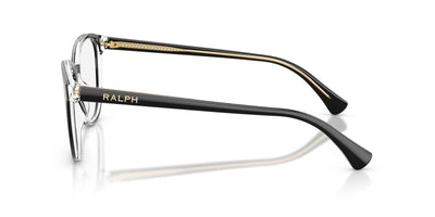 Ralph by Ralph Lauren RA7188U Shiny Black On Transparent #colour_shiny-black-on-transparent