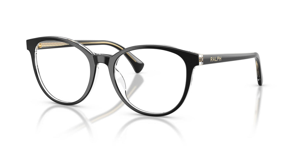 Ralph by Ralph Lauren RA7188U Shiny Black On Transparent #colour_shiny-black-on-transparent