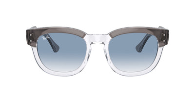 Ray-Ban Mega Hawkeye RB0298S Grey On Transparent/Light Blue #colour_grey-on-transparent-light-blue