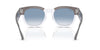 Ray-Ban Mega Hawkeye RB0298S Grey On Transparent/Light Blue #colour_grey-on-transparent-light-blue