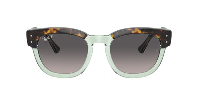 Ray-Ban Mega Hawkeye RB0298S Havana On Transparent Green/Grey Polarised #colour_havana-on-transparent-green-grey-polarised