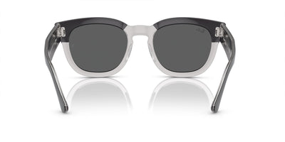 Ray-Ban Mega Hawkeye RB0298S Dark Grey On Transparent Grey/Dark Grey #colour_dark-grey-on-transparent-grey-dark-grey