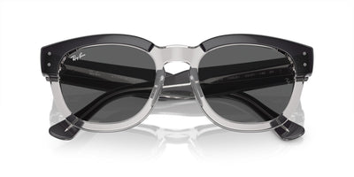 Ray-Ban Mega Hawkeye RB0298S Dark Grey On Transparent Grey/Dark Grey #colour_dark-grey-on-transparent-grey-dark-grey