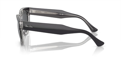 Ray-Ban Mega Hawkeye RB0298S Dark Grey On Transparent Grey/Dark Grey #colour_dark-grey-on-transparent-grey-dark-grey