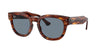 Ray-Ban Mega Hawkeye RB0298S Striped Havana/Blue #colour_striped-havana-blue