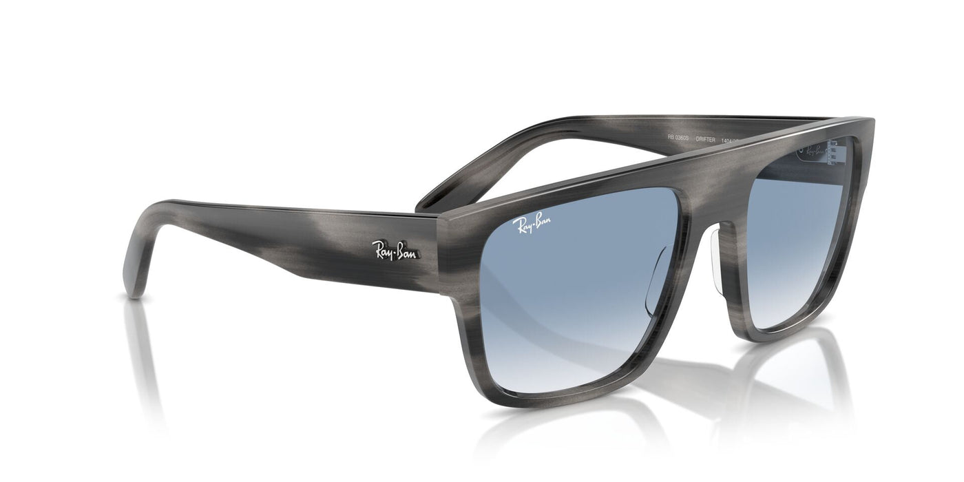 Ray-Ban Drifter RB0360S Striped Grey/Clear-Blue #colour_striped-grey-clear-blue