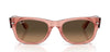 Ray-Ban Mega Wayfarer II RB0832S#colour_transparent-pink-light-brown-black-gradient