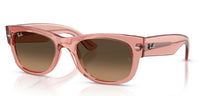 Ray-Ban Mega Wayfarer II RB0832S#colour_transparent-pink-light-brown-black-gradient