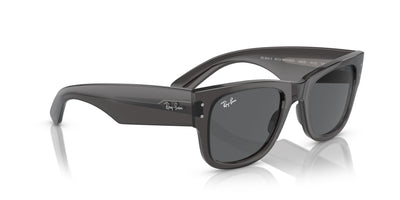 Ray-Ban Mega Wayfarer RB0840S Transparent Black/Dark Grey #colour_transparent-black-dark-grey