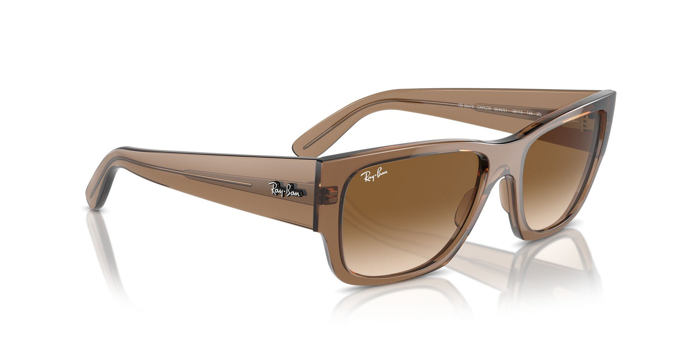 Ray-Ban Carlos RB0947S Transparent Light Brown/Clear-Brown #colour_transparent-light-brown-clear-brown