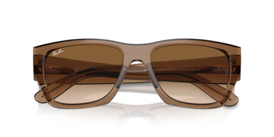 Ray-Ban Carlos RB0947S Transparent Light Brown/Clear-Brown #colour_transparent-light-brown-clear-brown