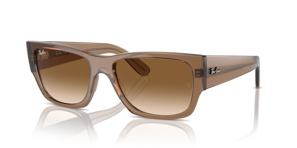 Ray-Ban Carlos RB0947S Transparent Light Brown/Clear-Brown #colour_transparent-light-brown-clear-brown