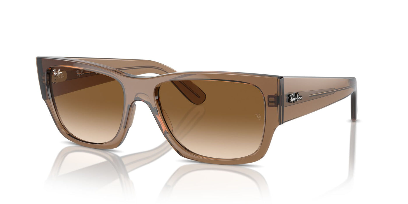 Ray-Ban Carlos RB0947S Transparent Light Brown/Clear-Brown #colour_transparent-light-brown-clear-brown