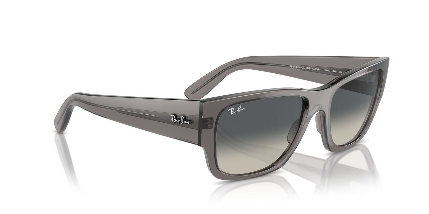 Ray-Ban Carlos RB0947S Opal Dark Grey/Grey #colour_opal-dark-grey-grey