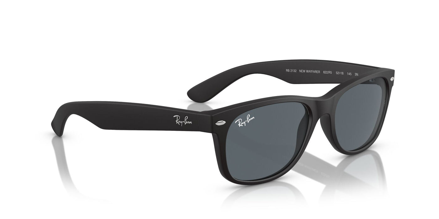 Ray-Ban New Wayfarer RB2132 - Small Black/Blue #colour_black-blue